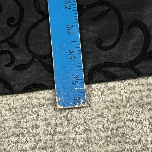 Mycra Pac Jacket Coat Womens 0 P 6/8 Black Velvet Vine Pockets Hooded Reversible - Picture 7 of 10